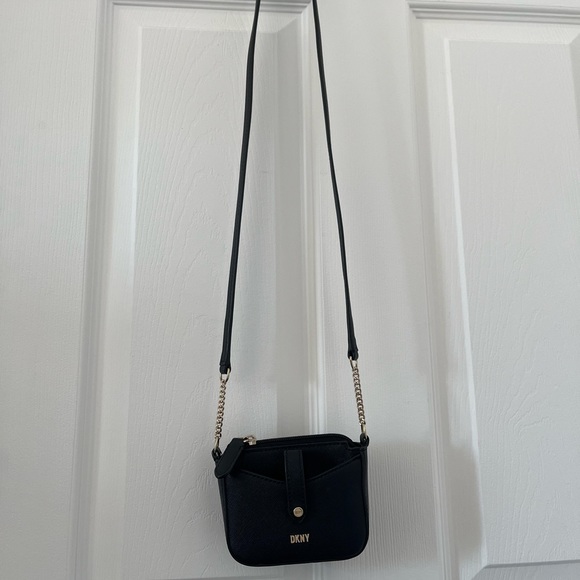 Dkny wallet chain bag - leather - Black - Picture 3 of 4